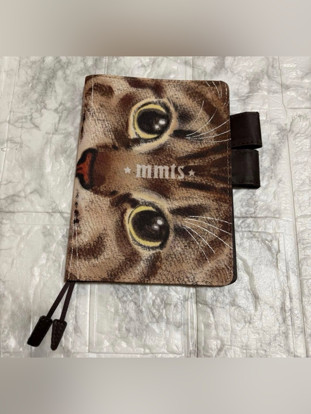 Hobonichi A6 Cover Shoko Nakagawa, mmts, Cat head 2015